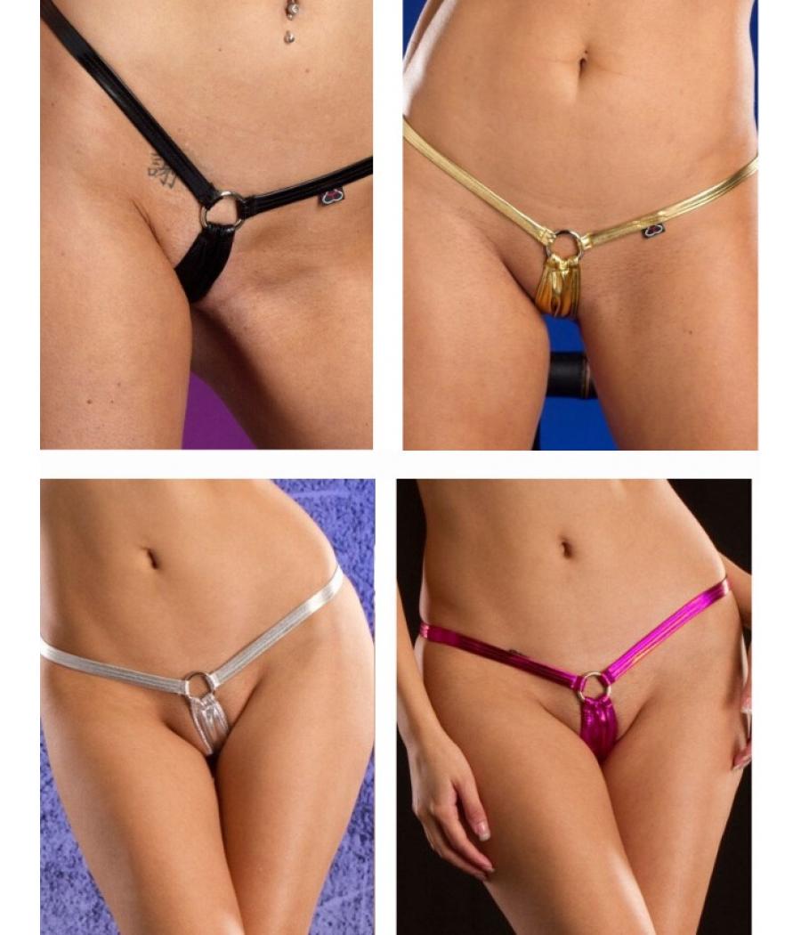 MINI STRING METALL PLATA