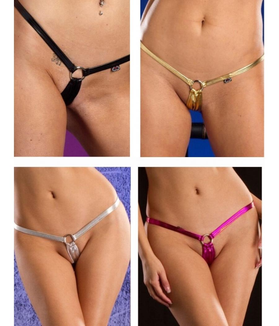 MINI STRING METALL PLATA