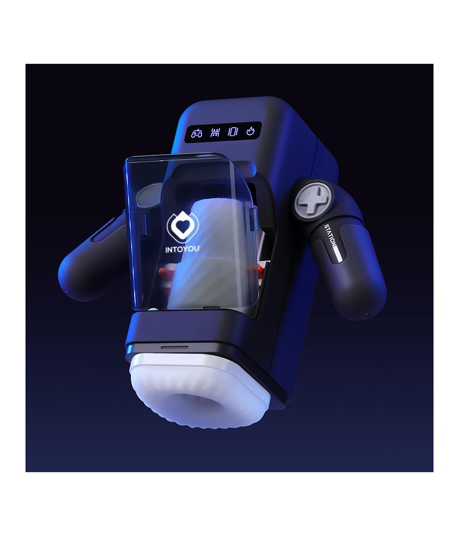 Atrévete shop - MASTURBADOR MASCULINO CON EMPUJE Y EFECTO CALOR ELON