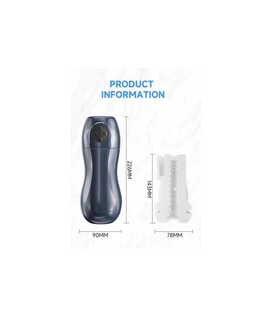 Atrévete shop - MASTURBADOR MASCULINO CON SUCCIÓN INTENSA