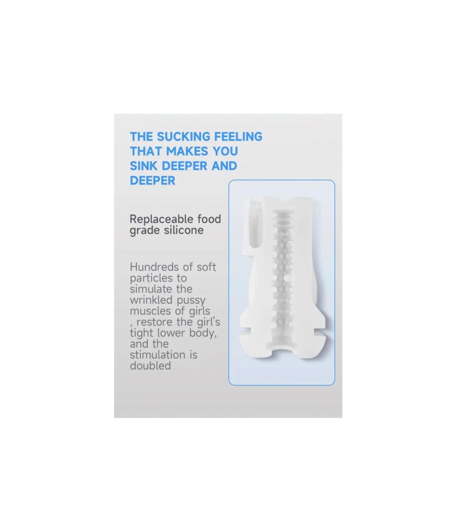 Atrévete shop - MASTURBADOR MASCULINO CON SUCCIÓN INTENSA