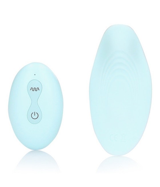 Atrévete shop - VIBRADOR DE SILICONA CON MANDO LOVELINE ARTIC BLUE
