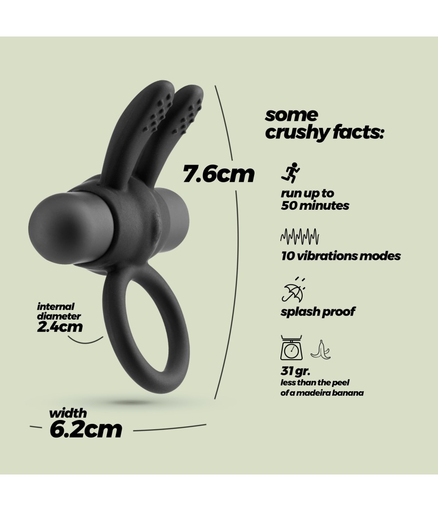 ANILLO PARA EL PENE CON BALA VIBRADORA ATREVETESHOP
