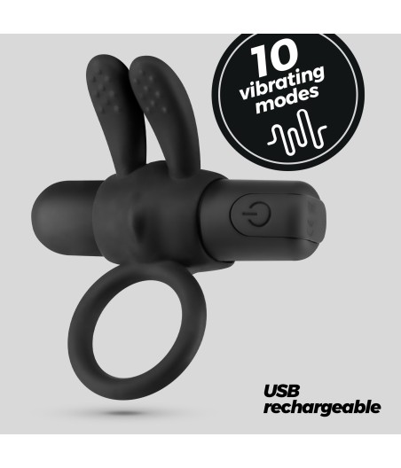 ANILLO PARA EL PENE CON BALA VIBRADORA RECARGABLE  WONKA