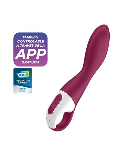 SATISFYER VIBRADOR EFECTO CALOR HEATED THRILL