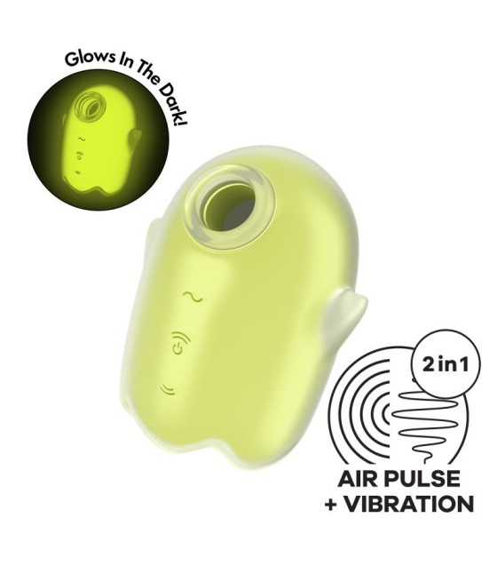 Atrévete shop - SATISFYER SUCCIONADOR DE CLÍTORIS GLOWING GHOST
