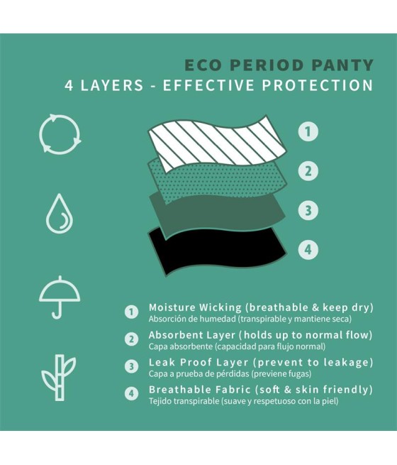 BRAGUITA MENSTRUAL NORMAL TALLA S