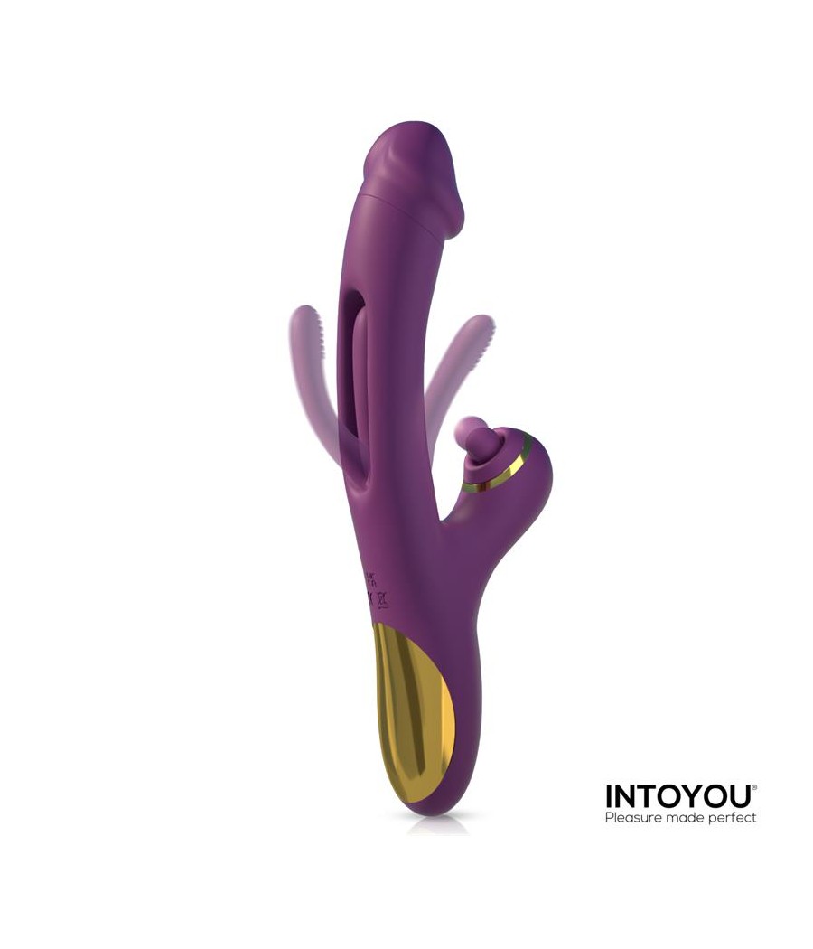 VIBRADOR CON ESTIMULACION LINGUAL Y GOLPETEO DE BOLA