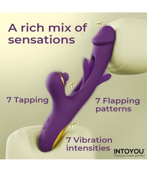VIBRADOR CON ESTIMULACION LINGUAL Y GOLPETEO DE BOLA