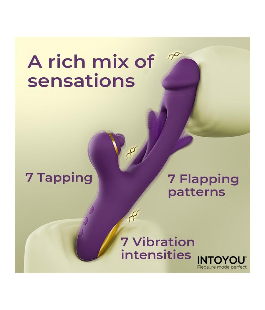 VIBRADOR CON ESTIMULACION LINGUAL Y GOLPETEO DE BOLA