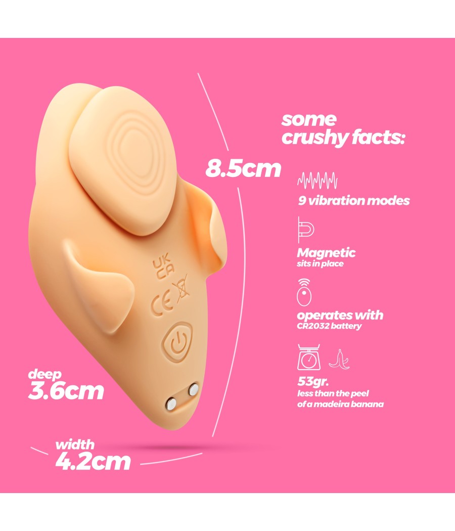 VIBRADOR VAGINAL CON MANDO A DISTANCIA