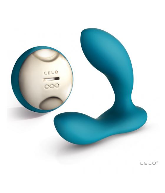 Atrévete shop - MASAJEADOR DE PROSTATA LELO HUGO AZUL 13,5 CM