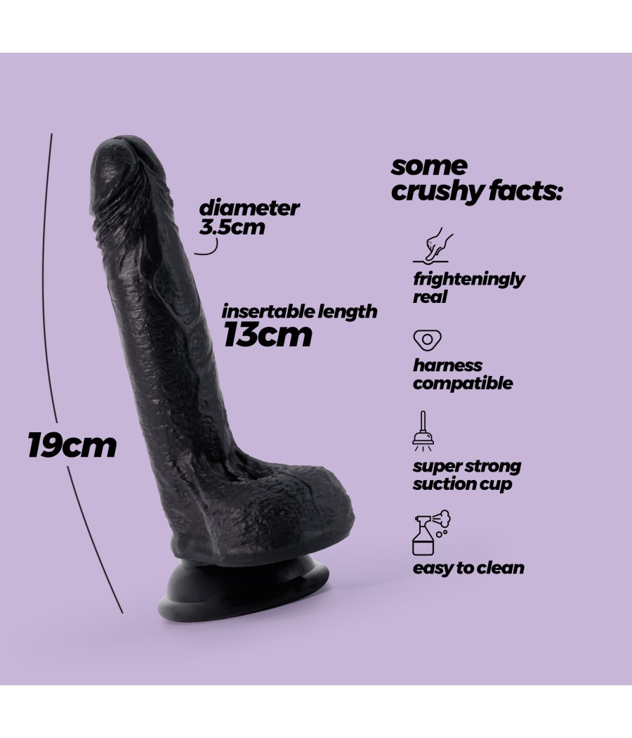 Atrévete shop - PENE REALÍSTICO SILICONA 19 CM