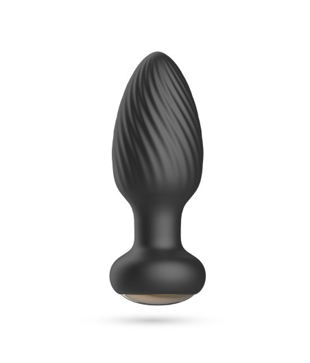 PLUG ANAL GIRATORIO DE SILICONA CON MANDO