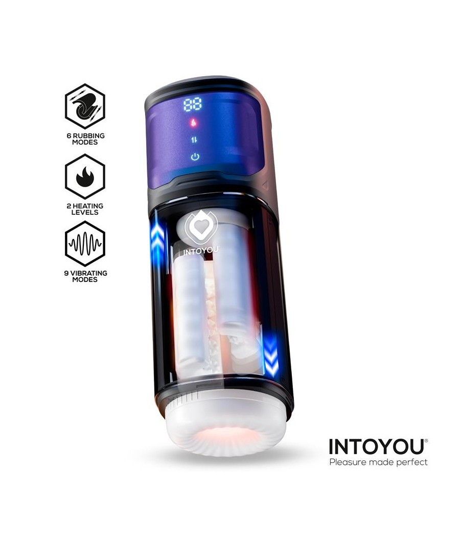 Atrévete shop - MASTURBADOR AUTOMATICO CON FRICCION Y CALOR
