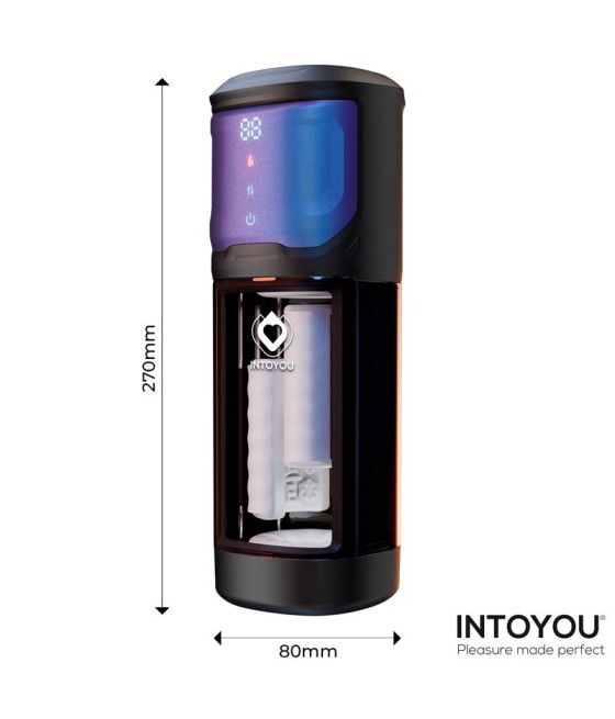 Atrévete shop - MASTURBADOR AUTOMATICO CON FRICCION Y CALOR