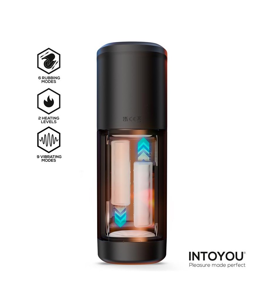 Atrévete shop - MASTURBADOR MASCULINO AUTOMÁTICO CON VIBRACIÓN Y CALOR