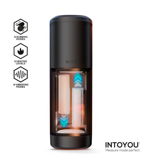 MASTURBADOR MASCULINO CON VIBRACIÓN Y CALOR