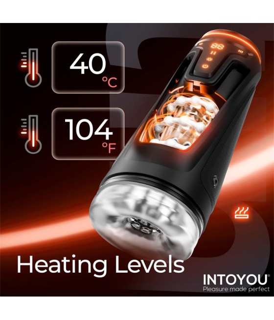 Atrévete shop - MASTURBADOR MASCULINO AUTOMÁTICO CON VIBRACIÓN Y CALOR