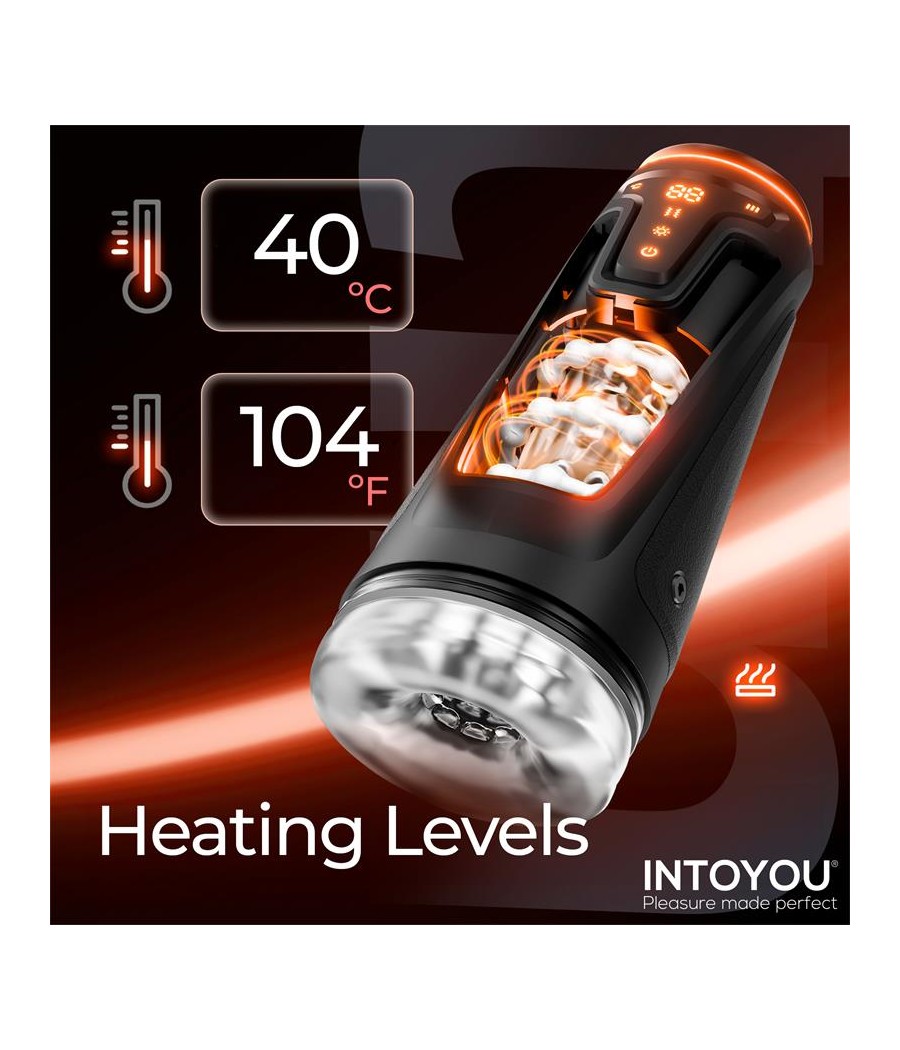 Atrévete shop - MASTURBADOR MASCULINO AUTOMÁTICO CON VIBRACIÓN Y CALOR