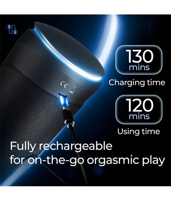 Atrévete shop - MASTURBADOR MASCULINO AUTOMÁTICO CON VIBRACIÓN Y CALOR