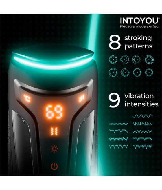 Atrévete shop - MASTURBADOR MASCULINO AUTOMÁTICO CON VIBRACIÓN Y CALOR