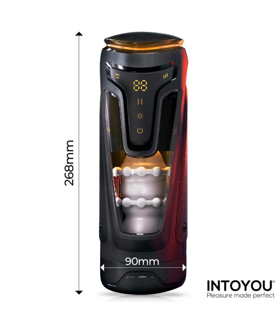 Atrévete shop - MASTURBADOR MASCULINO AUTOMÁTICO CON VIBRACIÓN Y CALOR