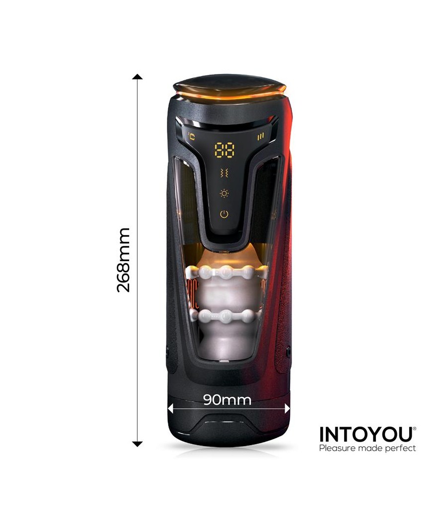 Atrévete shop - MASTURBADOR MASCULINO AUTOMÁTICO CON VIBRACIÓN Y CALOR