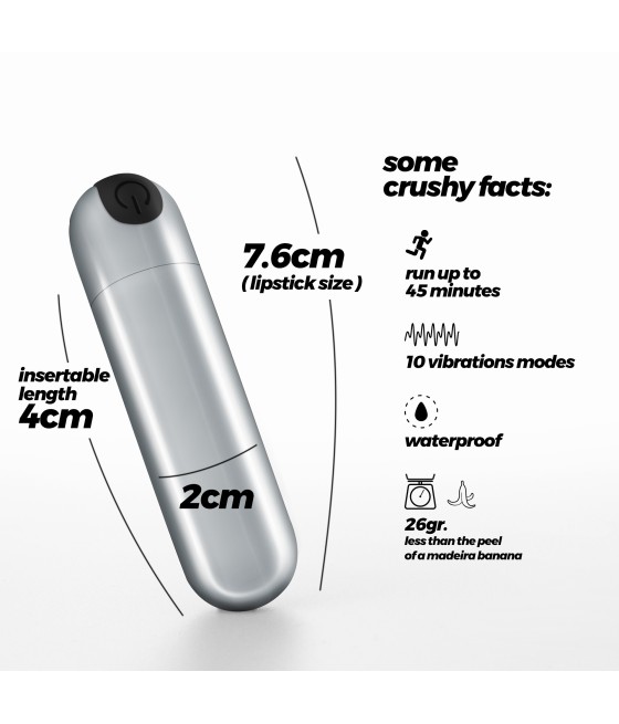 atreveteshop BALA VIBRADORA RECARGABLE IMOAN