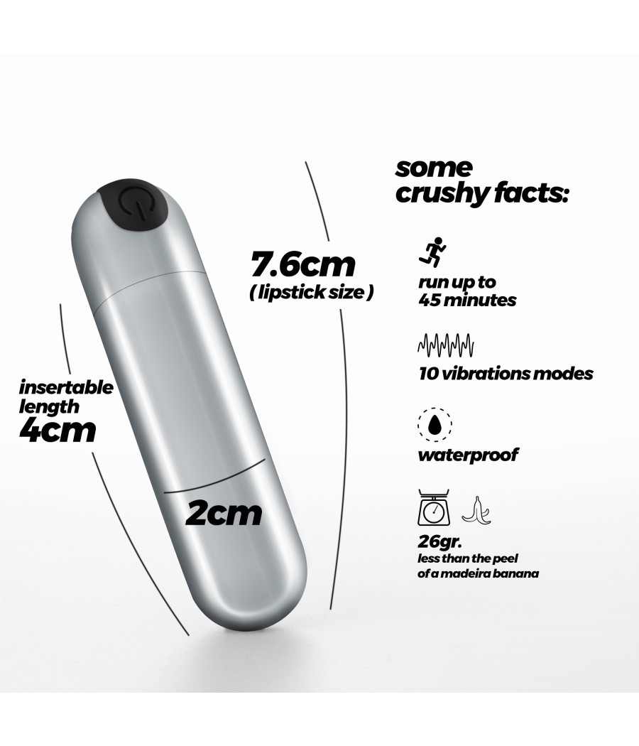 atreveteshop BALA VIBRADORA RECARGABLE IMOAN