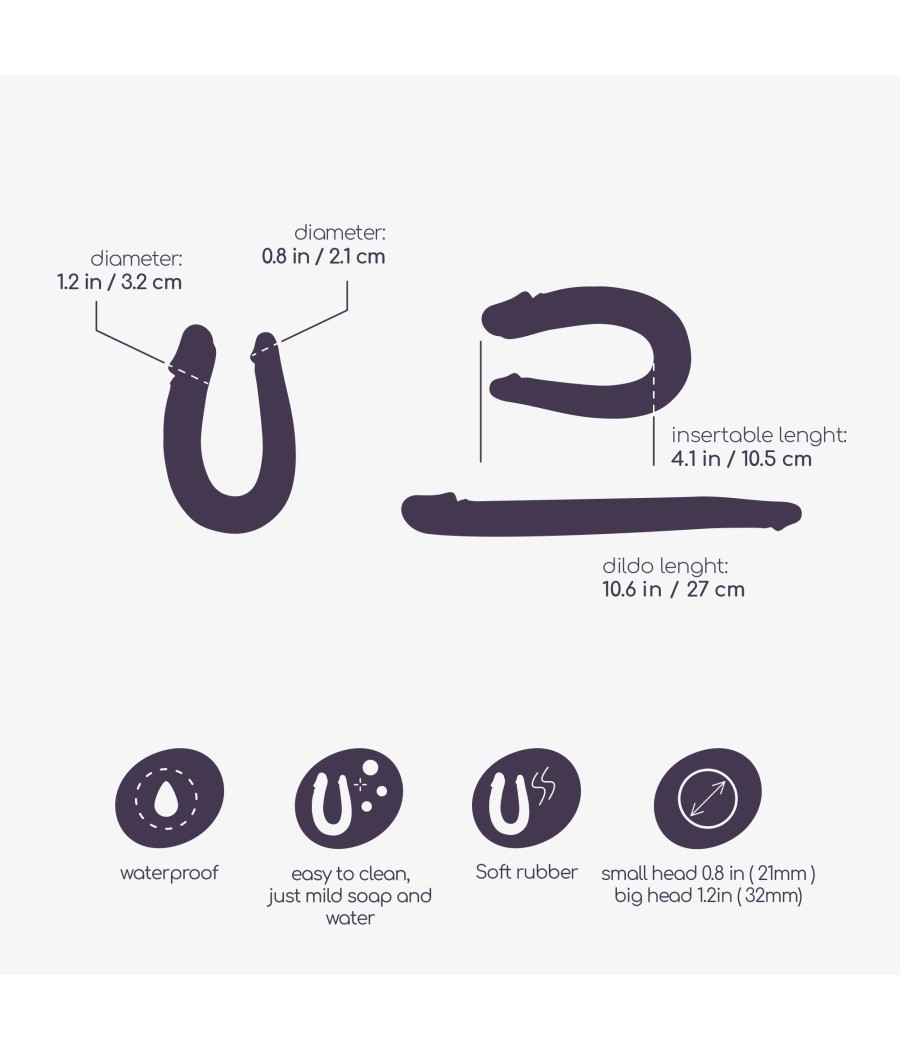 Atrévete shop - CONSOLADOR DOBLE ROSA