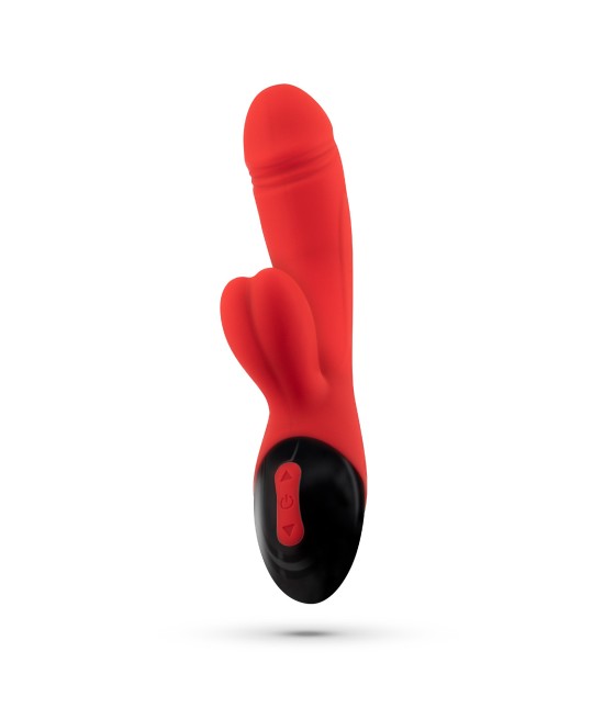 Atrévete shop - VIBRADOR CON CONEJITO 20 CM RECARGABLE