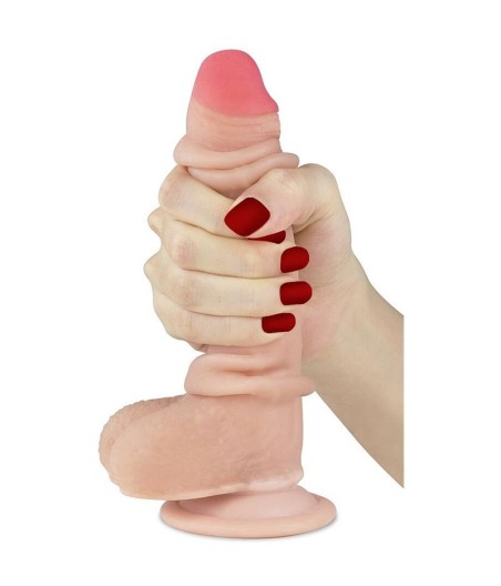Dildo Sliding 17 CM Natural