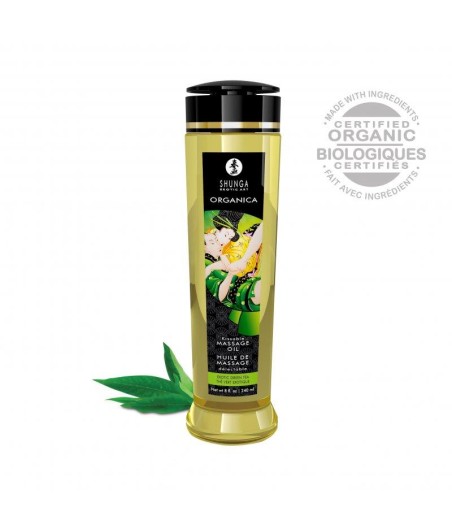 Shunga Aceite de Masaje Orgánico Té Verde