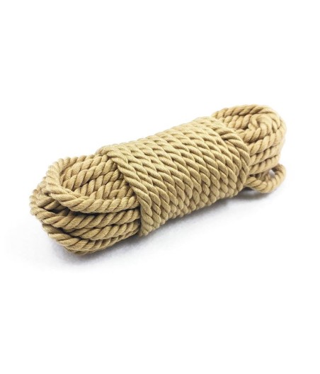 CUERDA DE BONDAGE DE CAÑAMO 5M. MARRÓN