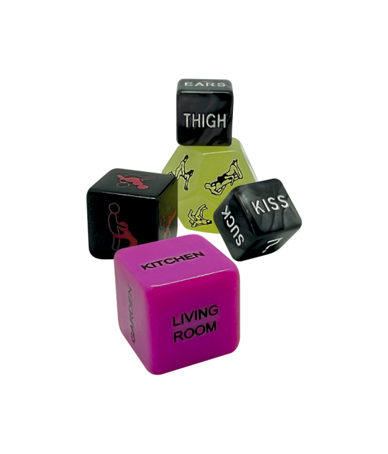 JUEGO DE 5 DADOS ERÓTICOS