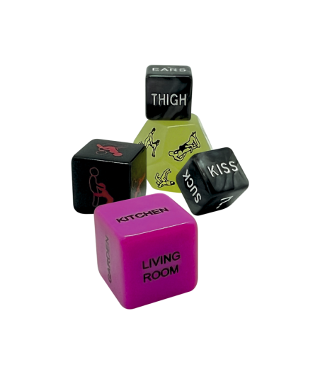 JUEGO DE 5 DADOS ERÓTICOS