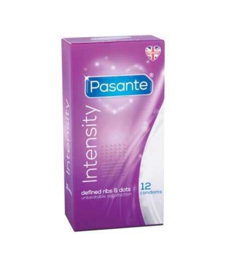 PRESERVATIVOS PASANTE PUNTOS Y ESTRIAS - 12 UNIDADES