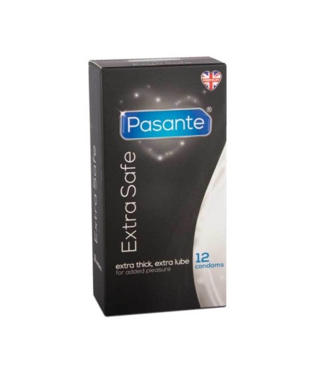 PRESERVATIVOS PASANTE EXTRA SEGUROS ANALES - 12 UNIDADES