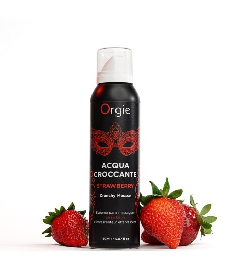 ESPUMA DE MASAJE CROCCANTE FRESA