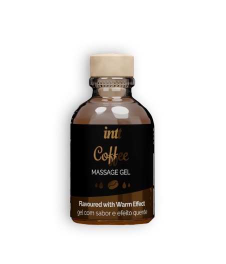 ACEITE MASAJE INTT EFECTO CALOR SABOR A CAFÉ 30ml.