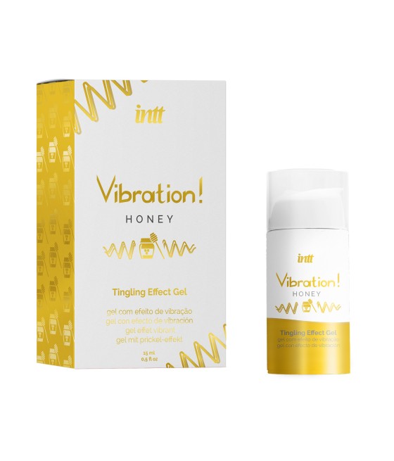 GEL VIBRADOR LÍQUIDO MIEL...