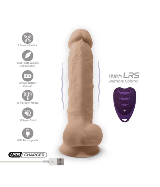 DILDO REALÍSTICO VIBRADOR...