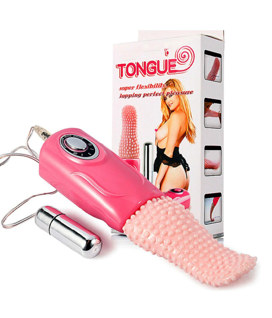 VIBRADOR CON FORMA DE LENGUA